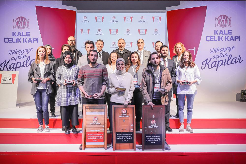 Kale Çelik Kapı Gençlerin Kapı Tasarımlarını Üretti